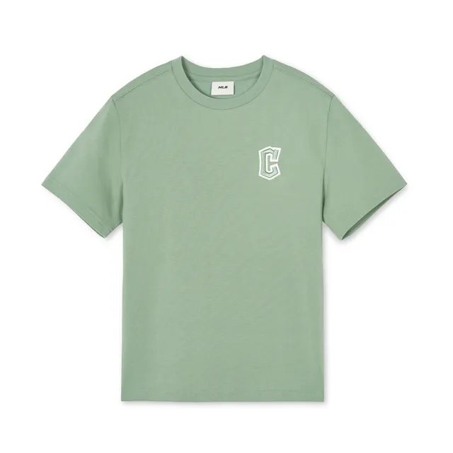 【MLB】童裝 涼感短袖T恤 Monogram系列 克里夫蘭守護者隊(7ATSM0643-45KAL)