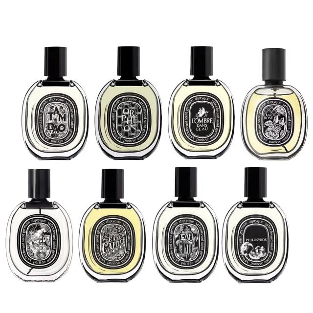 【Diptyque】淡香精 75ml(花都之水/爵夢/影中之水/青蕨/多款任選/國際航空版)