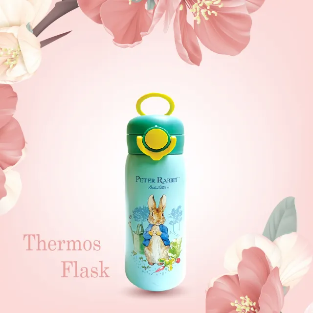 【PETER RABBIT 比得兔】比得兔兒童款304 不鏽鋼保溫杯 環保杯400ml
