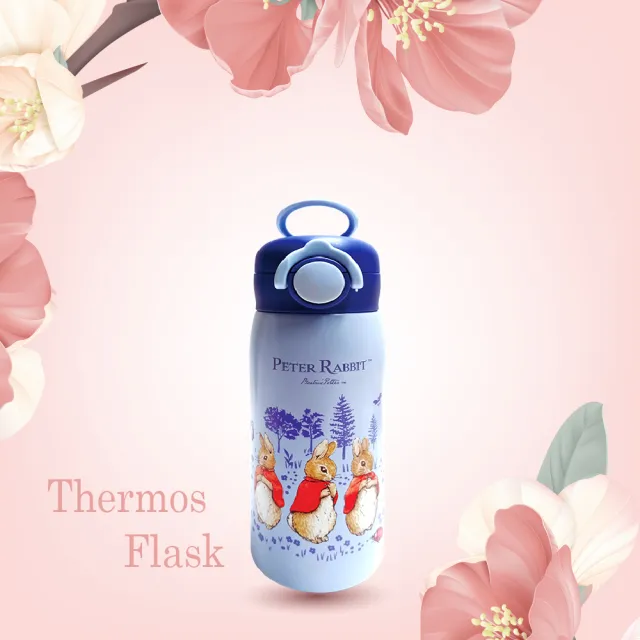 【PETER RABBIT 比得兔】比得兔兒童款304 不鏽鋼保溫杯 環保杯400ml