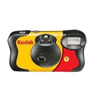 【Kodak 柯達】柯達台灣公司貨Funsaver 一次性即可拍(ISO800/可拍27張/內建閃燈/高感光度)
