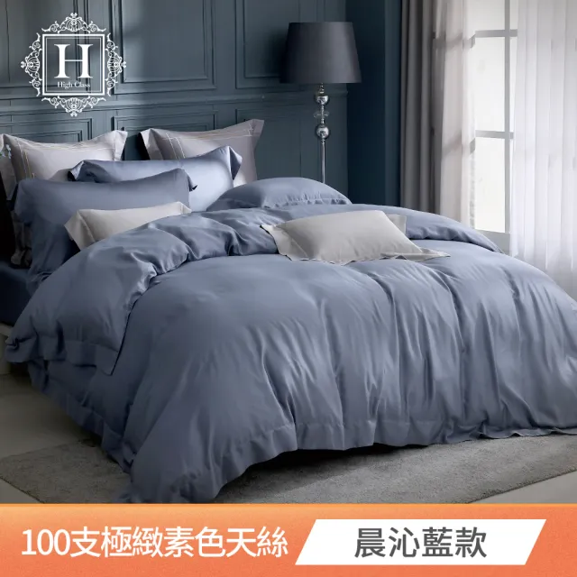 【HOYACASA  禾雅寢具】100支萊賽爾極緻天絲單品床包-多款任選(雙人)