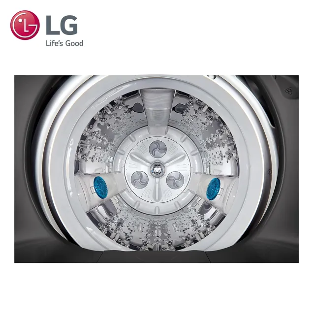 【LG 樂金】(強效潔淨期間限定組合)13公斤◆Smart Inverter 智慧變頻洗衣機(WT-ID130MSG)