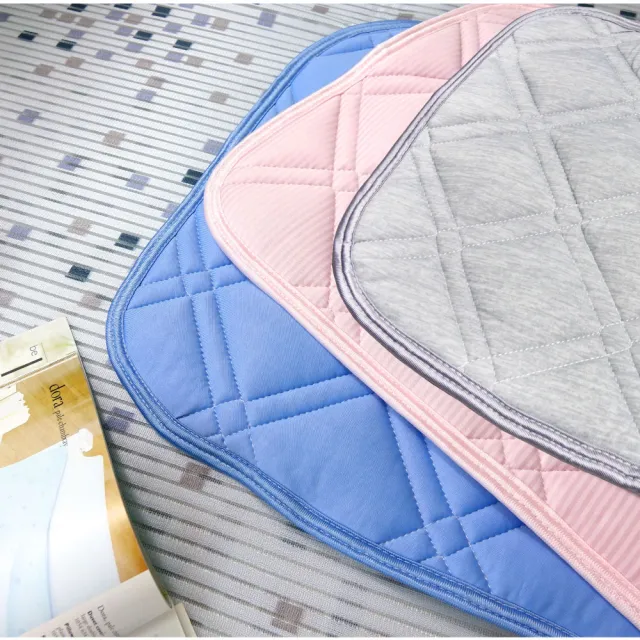 【LASSLEY】冰絲涼感枕墊枕頭保潔墊(枕套 枕片 枕墊 枕頭套 冰感 接觸冷感)