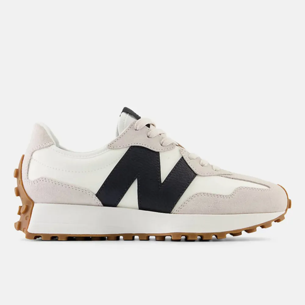 【NEW BALANCE】女 休閒鞋 運動 經典 復古 NB 327 B楦 舒適 緩震 灰白黑(WS327GD)