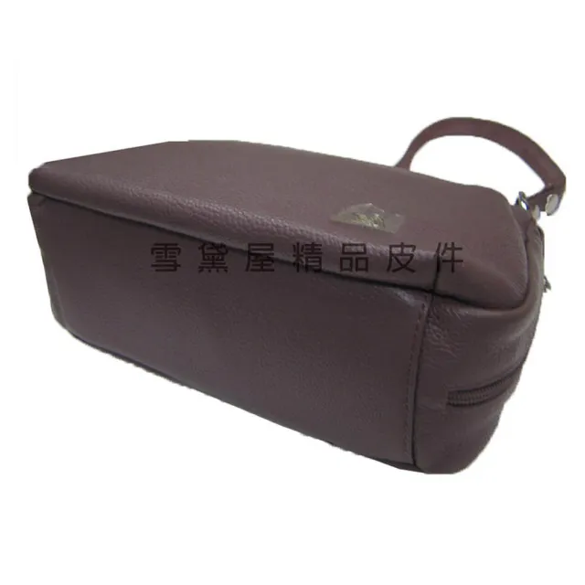 【SNOW.bagshop】雙11 斜背包中容量主袋+外袋(共五層主袋內二隔層100%進口牛皮革台灣製附二組背