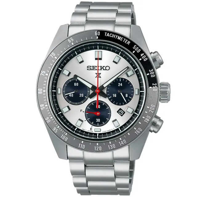 【SEIKO 精工】PROSPEX系列 熊貓2.0 SPEEDTIMER 太陽能計時腕錶 錶 手錶 送禮 (多款可選)
