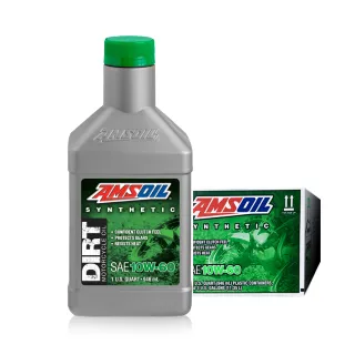 【AMSOIL 安索】10W60 DIRT 賽道競技版合成機油 946ml(整箱12入 / 總代理源豐行)