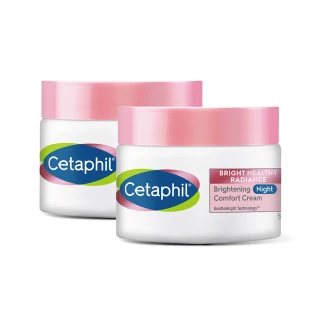 【Cetaphil 舒特膚】官方直營 BHR淨白調理安撫霜 50g*2入(淡斑美白/緊緻抗老/保濕亮白/暗沉蠟黃)