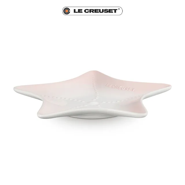 【Le Creuset】瓷器海星盤27cm(貝殼粉)