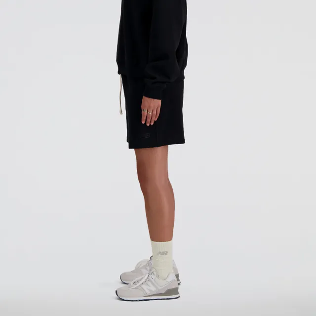 【NEW BALANCE】NB 短褲 女款 運動褲 美規 黑 WS41508BK(L1007)