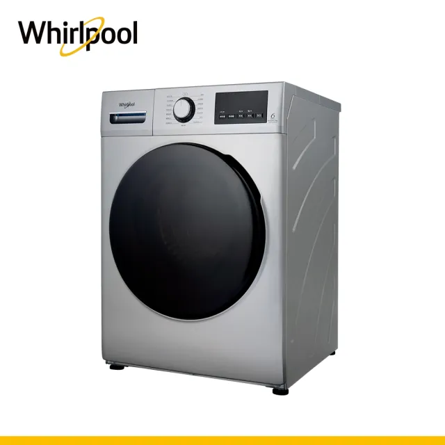【Whirlpool 惠而浦】 (強效潔淨期間限定組合)10公斤Essential Clean溫水洗脫烘變頻滾筒洗衣機(WEHC10BBS)