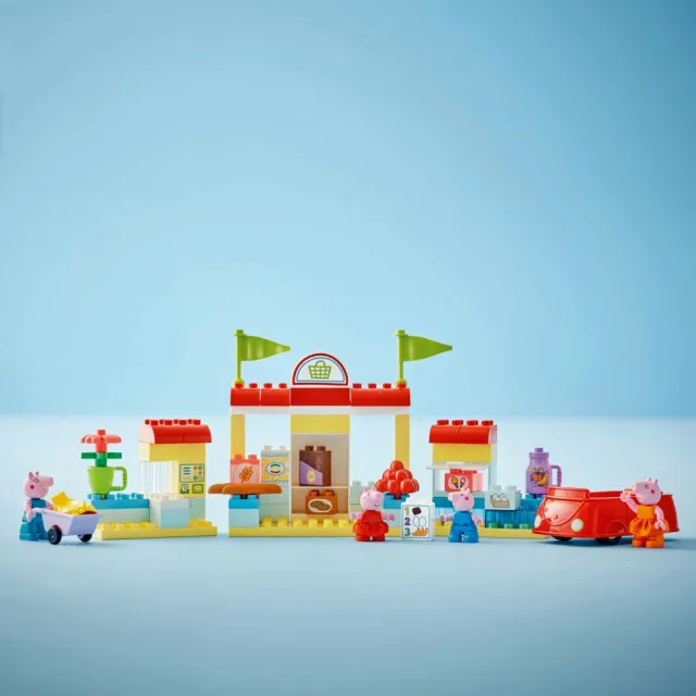 【LEGO 樂高】得寶系列 10434 佩佩豬的超級市場(Peppa Pig Supermarket 家家酒 禮物)