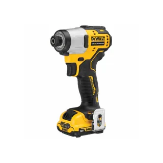 【DEWALT 得偉】12V 無刷式衝擊起子機 3.0Ah雙電池(DW-DCF801L2)