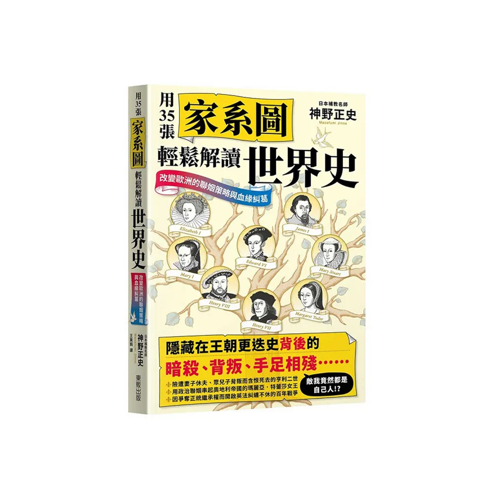 用35張家系圖輕鬆解讀世界史：改變歐洲的聯姻策略與血緣糾葛
