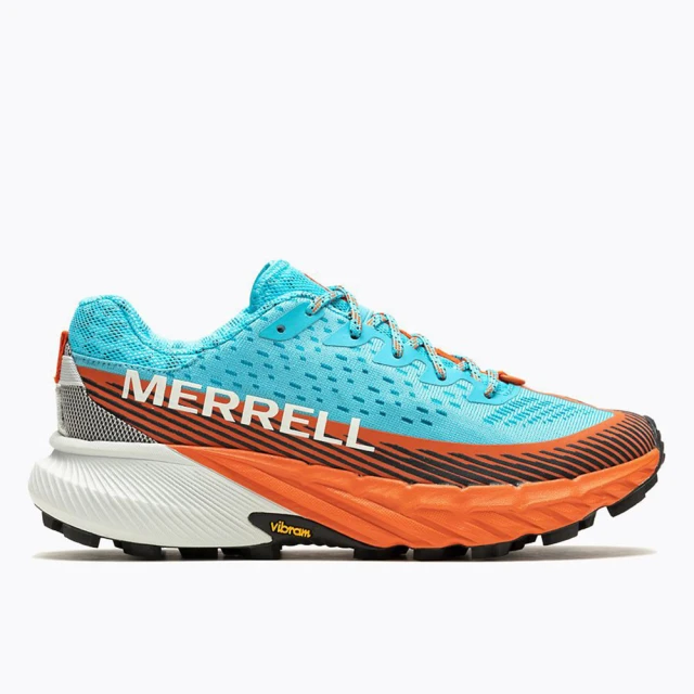 MERRELL Agility Peak 5 女 戶外鞋 登山 越野 黃金大底 止滑 透氣 活力藍(ML067798)