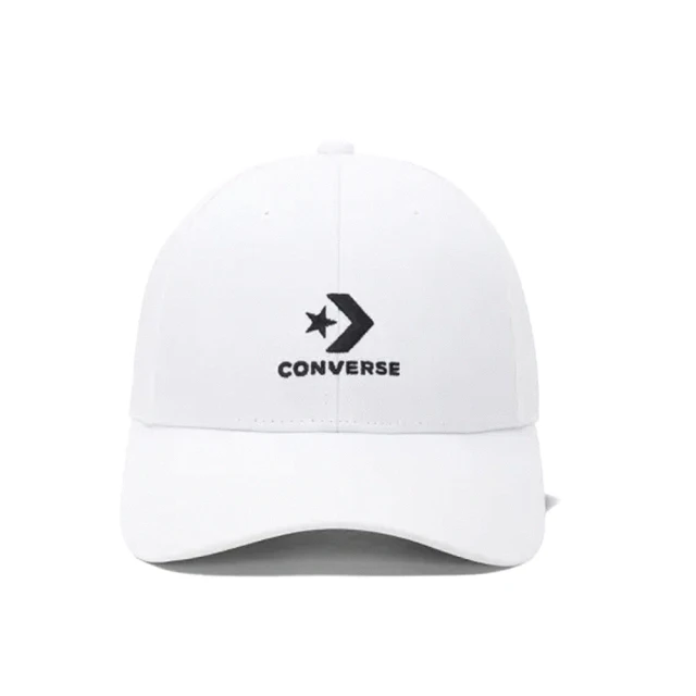 CONVERSE Lock Up Baseball Cap 男款 女款 白色 休閒 棒球帽 10022130-A02