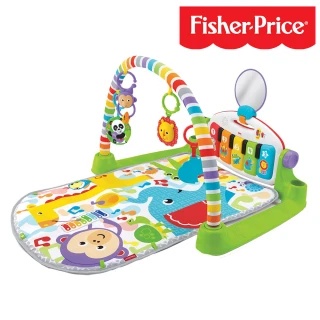 【Fisher price 費雪】可愛動物鋼琴健身器/健力架