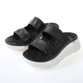 【SKECHERS】女 休閒系列涼鞋 CALI GEAR MAX CUSHIONING SANDAL(111125BKW)