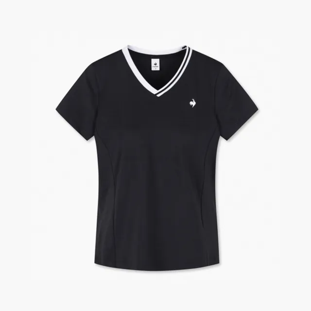 【LE COQ SPORTIF 公雞】運動基礎短袖T恤 女款-2色-LKT22501