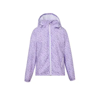 【FILA官方直營】女抗UV風衣外套-紫色(5JKY-5323-PL)
