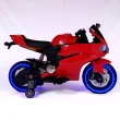 【聰明媽咪兒童超跑】義式重型兒童電動機車摩托車(SX1628發光輪)