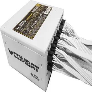 【SUPERFLOWER 振華】COMBAT FG 金牌750W 白(白殼白線/ATX3.1/PCI5.0/750瓦/金牌全模/10年保固)