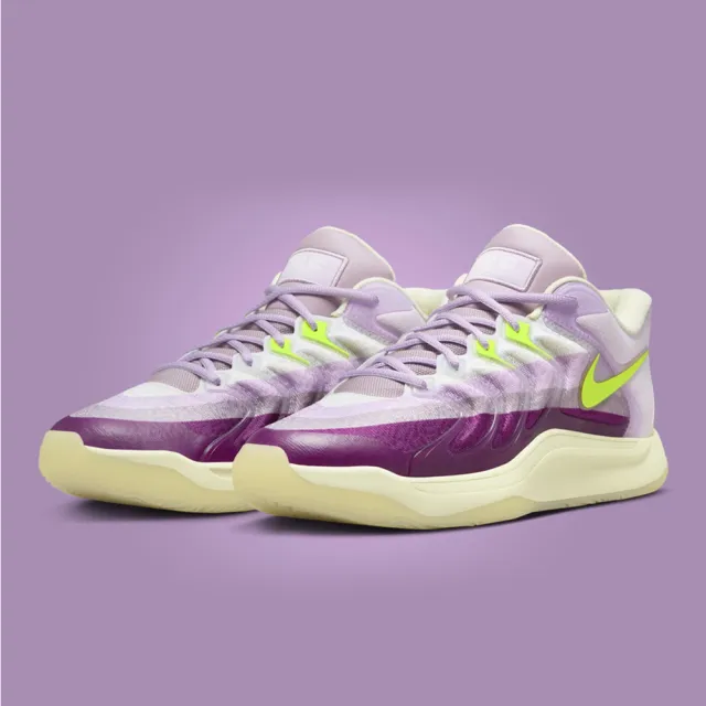 【NIKE 耐吉】籃球鞋 Nike KD 17 EP x Alchemist Producer Pack 聯名款 米紫 男鞋 HF4083-902