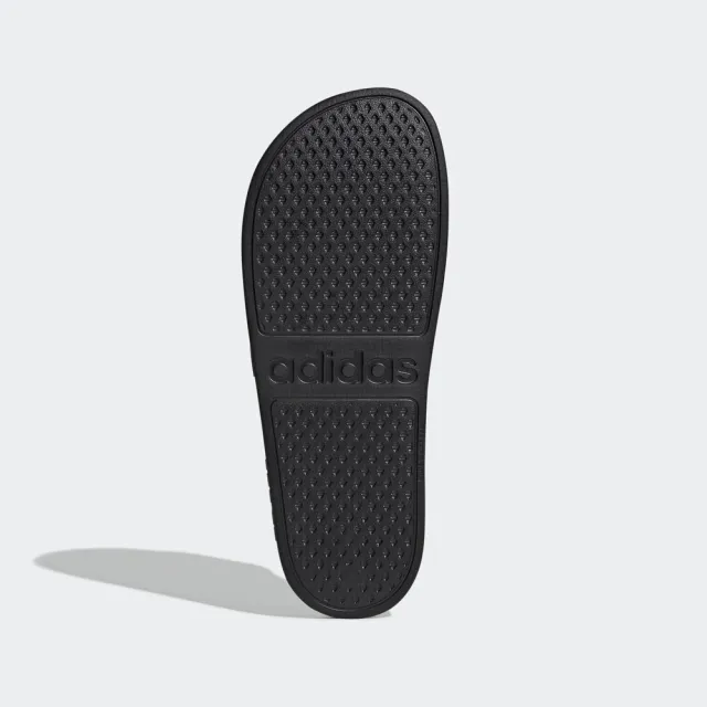 【adidas 愛迪達】Adilette Aqua 拖鞋 男鞋 女鞋 黑 金 運動拖鞋(EG1758)