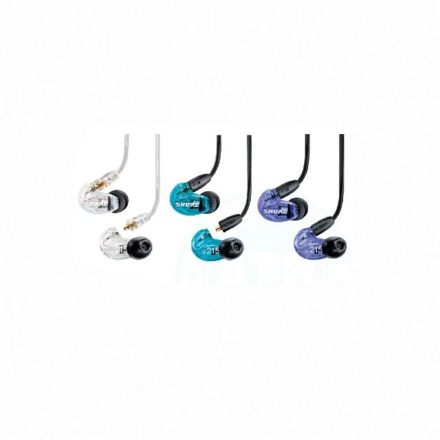 【SHURE】SE215 耳道式監聽耳機(公司貨保證)