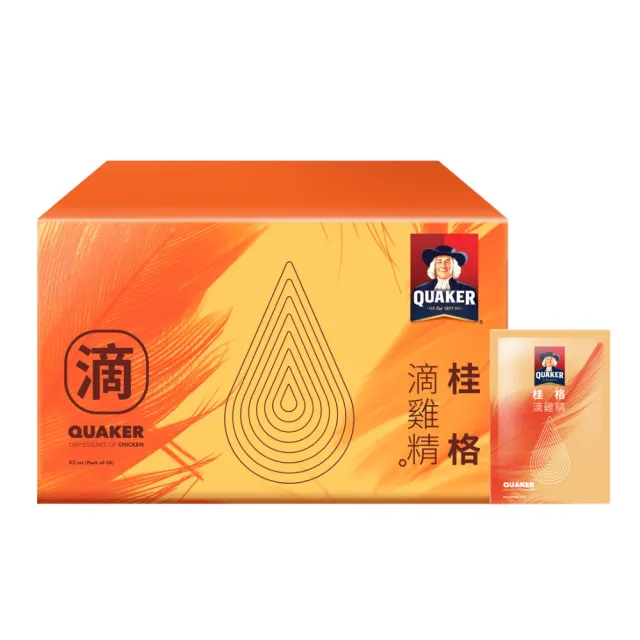 【QUAKER 桂格】滴雞精52ml×36包x1盒