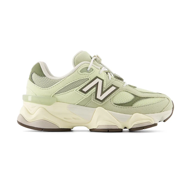 NEW BALANCE 9060 童鞋 中童 灰綠色 鞋扣 免綁鞋帶 休閒鞋 PV9060EE