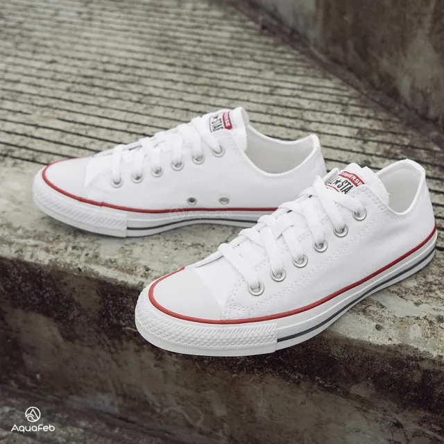 【CONVERSE】All Star 女鞋 男鞋 白色 低筒 帆布鞋 休閒鞋 M7652C