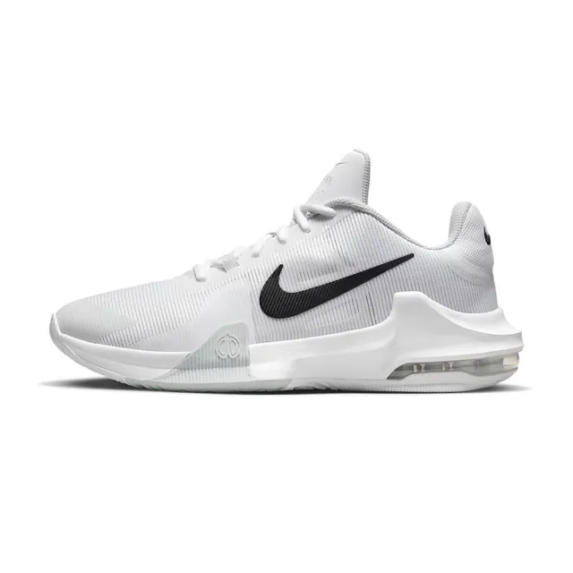 【NIKE 耐吉】Air Max Impact 4 男鞋 白色 運動 休閒 籃球鞋 DM1124-100