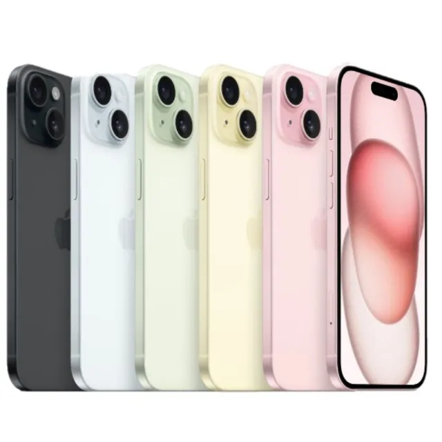 【Apple】S+級福利品 iPhone 15 6.1吋 128G(電池100% 外觀近全新 非原廠外盒)