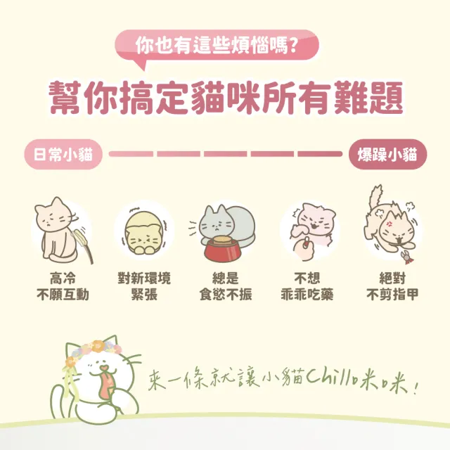 【NU4PET 陪心寵糧】貓用 Chill咪咪莊園花草紓壓肉泥8g*30入(寵物零食 貓零食 肉泥 貓薄荷)