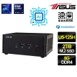 【ASUS 華碩】NUC U5十四核{星光閃爍} AI PC 迷你電腦(U5-125H/8G/2T M.2)