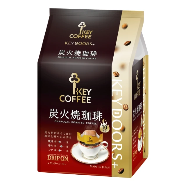 即期品 KEY COFFEE 炭燒微韻隨身包8G/10入(咖