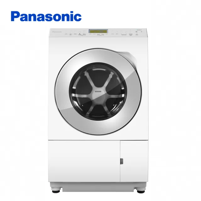 【Panasonic 國際牌】12公斤日本製溫水洗脫烘變頻滾筒洗衣機-右開(NA-LX128BR)