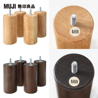 【MUJI 無印良品】木製腳/12cm(共2色)