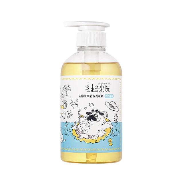 【MAOUP 毛起來】草本養護 沁檸蘭草防蚤洗毛精 汪汪專用500ml(寵物洗毛精 狗狗洗毛精 防蚤洗毛精)