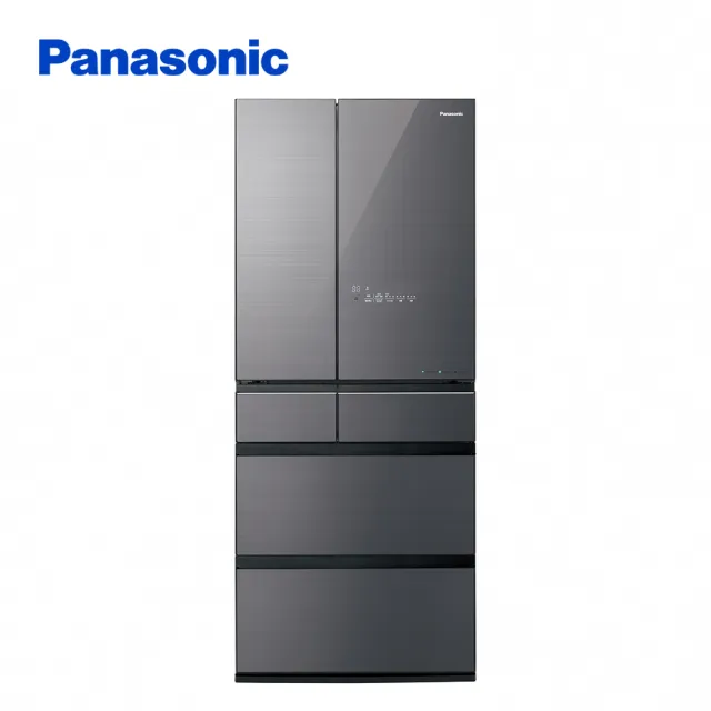 【Panasonic 國際牌】日本製650公升一級能效六門變頻冰箱-雲霧灰(NR-F659WX-S1)