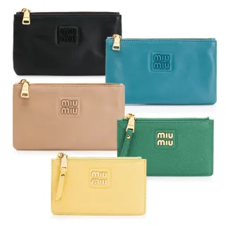 【MIU MIU】精選暢銷款手拿包/零錢卡夾(多款任選)