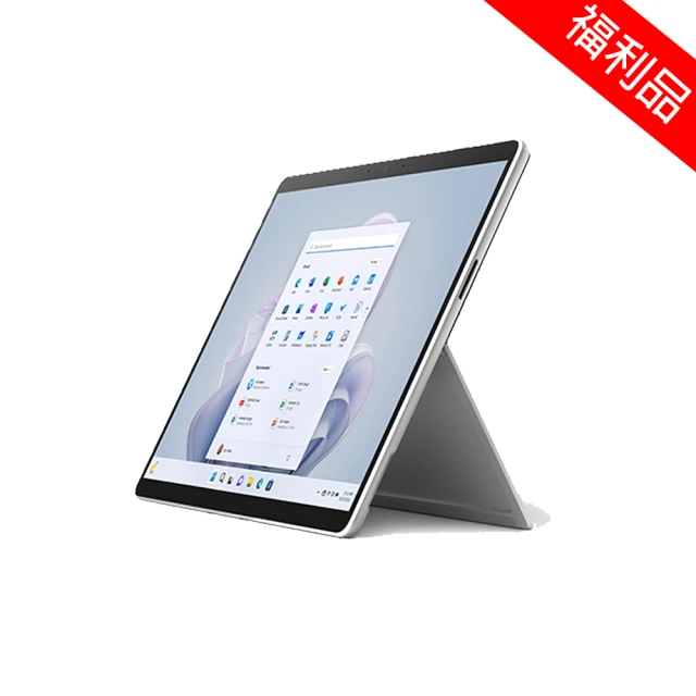 Microsoft 微軟Microsoft 微軟 A福利品 Surface Pro9 13吋 i5輕薄觸控筆電-白金(i5-1235U/16G/256G/W11)