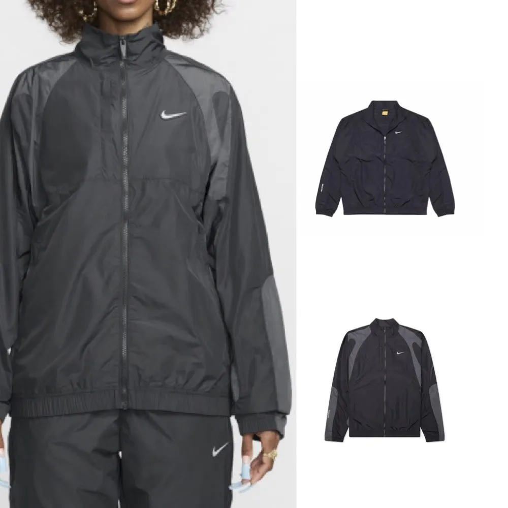 【NIKE 耐吉】Nike x Nocta Jacket 風衣外套 黑/鐵灰 FN7666