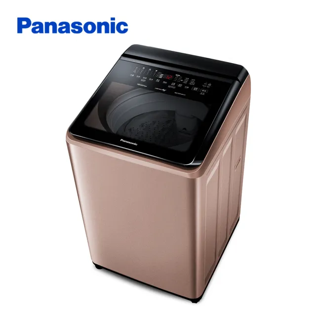 【Panasonic 國際牌】17公斤變頻直立式洗衣機-玫瑰金(NA-V170NM-PN)