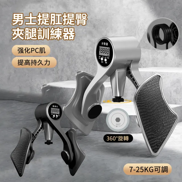 【ANTIAN】自動計數盆底肌訓練器 產後訓練盆底肌修復訓練器 凱格爾盆骨提臀美腿器 夾腿器