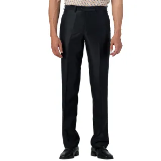 【per-pcs 派彼仕】簡單時尚素面合身西褲_黑(815115)