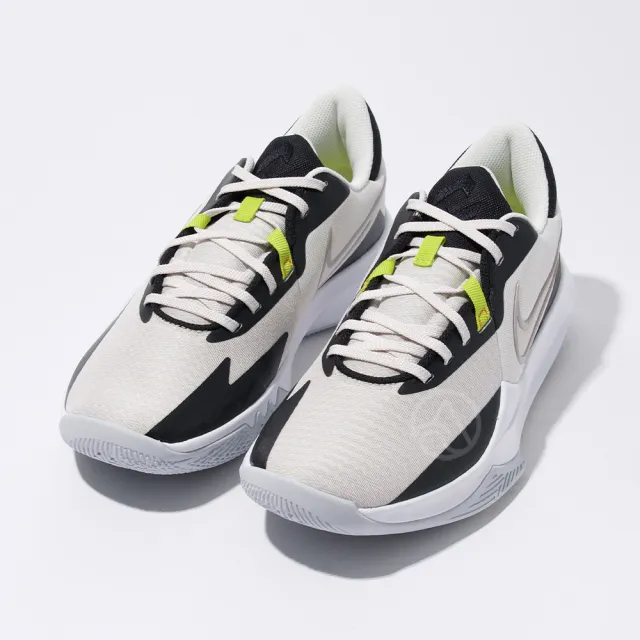 【NIKE 耐吉】Precision VI 男鞋 灰白黑色 運動 休閒 舒適 籃球 籃球鞋 DD9535-004