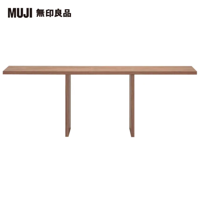 【MUJI 無印良品】自由組合/胡桃/5層3列開放追加棚(大型家具配送)